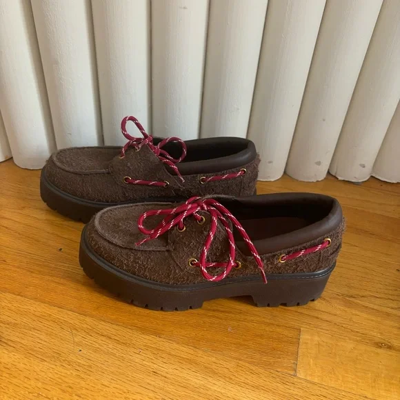 Jeffrey Campbell lug sole boat shoe loafer - Picture 5 of 7